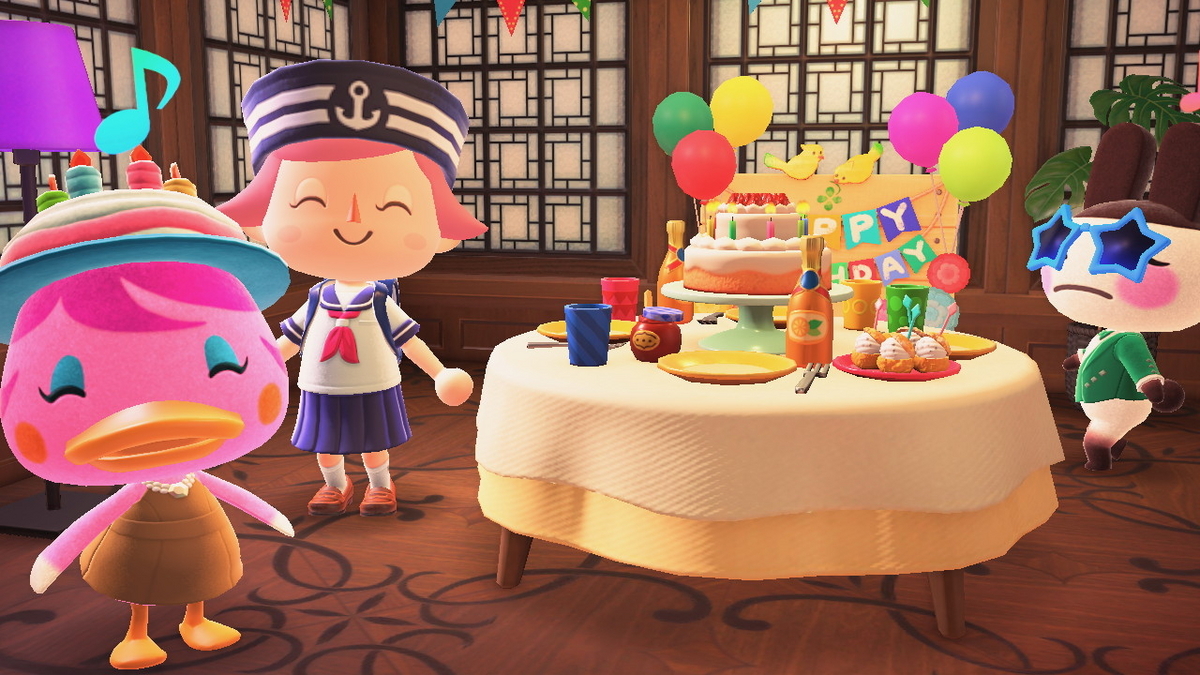 あつまれ どうぶつの森 ver.2.0.6 ミランダさんの誕生日！！の画像