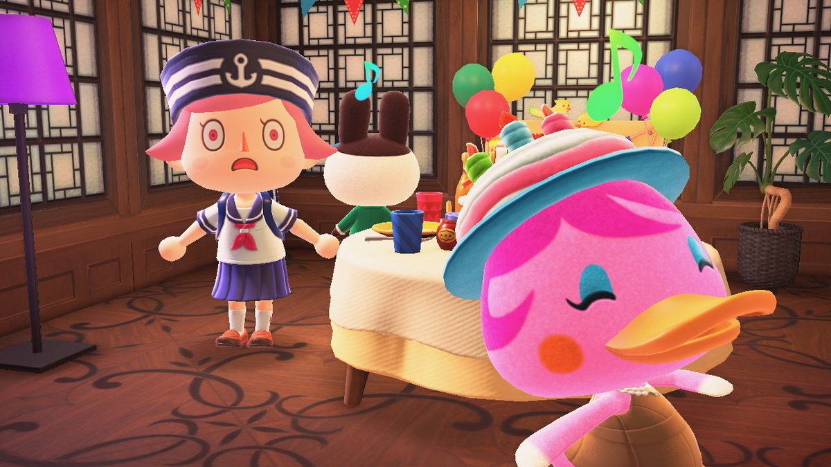 あつまれ どうぶつの森 ver.2.0.6 ミランダさんの誕生日！！の画像