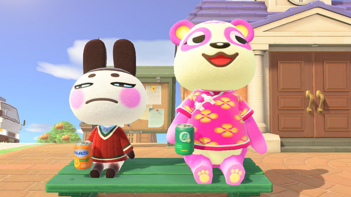 あつまれ どうぶつの森 ver.2.0.6 公園に遊びに来た？海賊さん・・・（強制移動）の画像