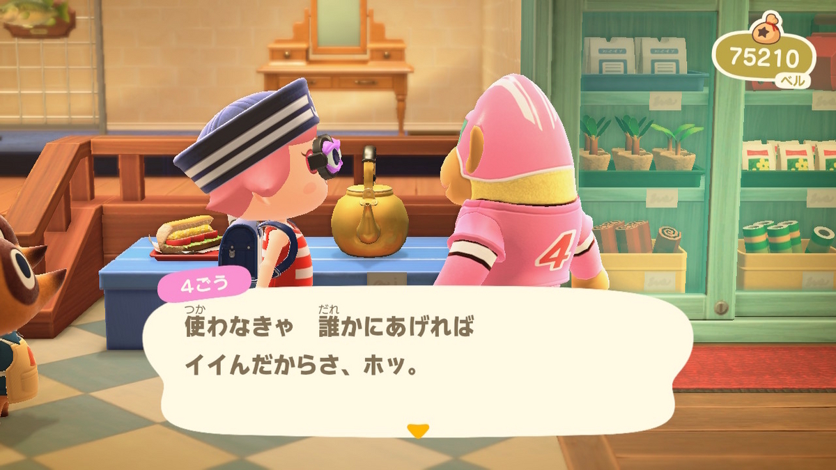 あつまれ どうぶつの森 とりあえず（やかん）で！？の画像