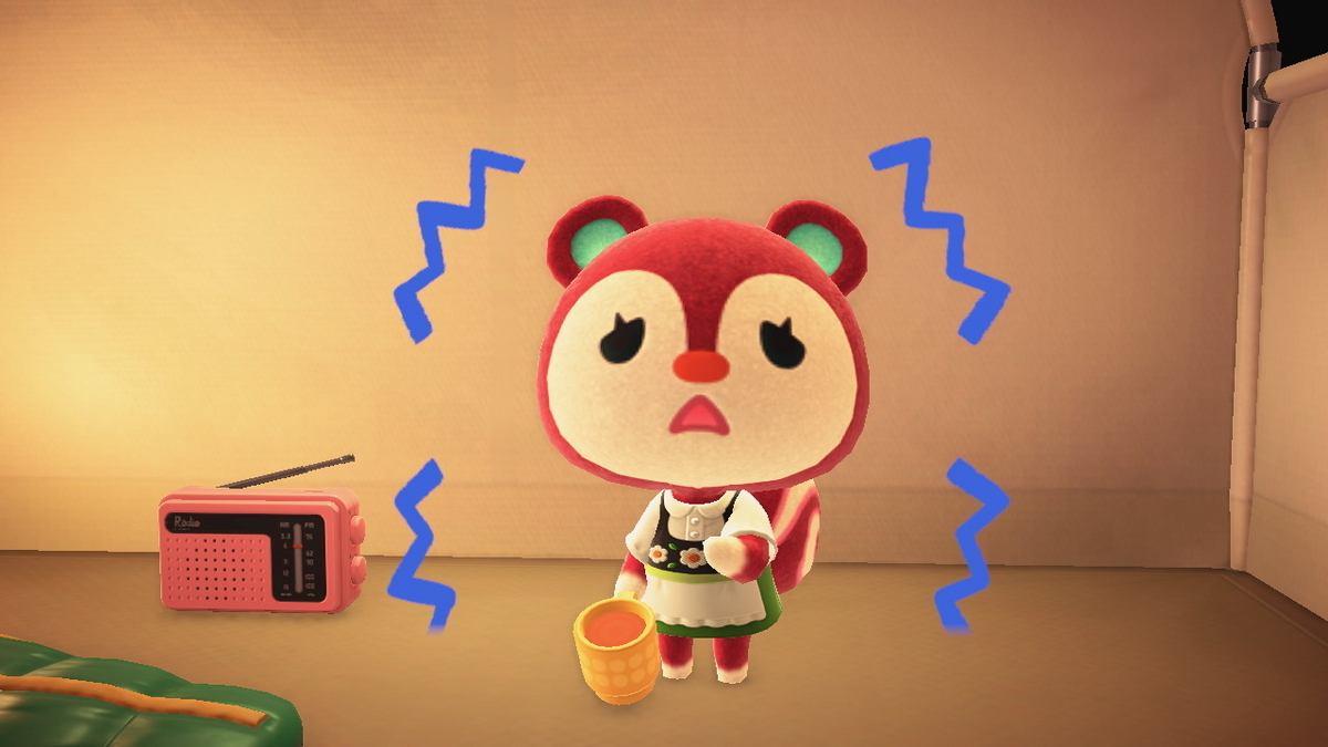 ニンテンドースイッチ あつまれどうぶつの森 キャンプ場 59回目の画像