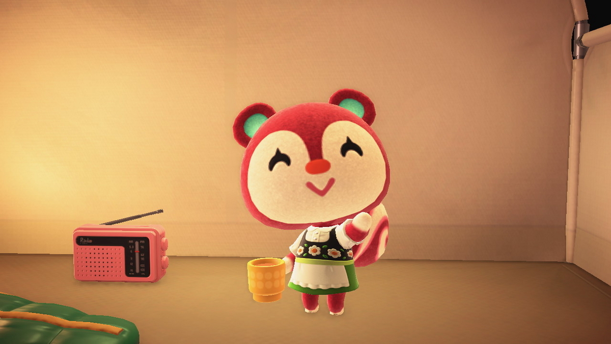 ニンテンドースイッチ あつまれどうぶつの森 キャンプ場 59回目の画像