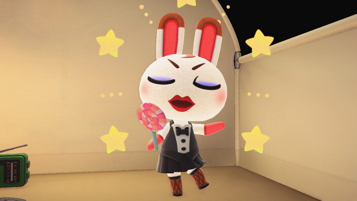 ニンテンドースイッチ あつまれどうぶつの森 キャンプ場 60回目の画像