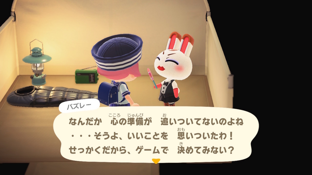 ニンテンドースイッチ あつまれどうぶつの森 キャンプ場 60回目の画像