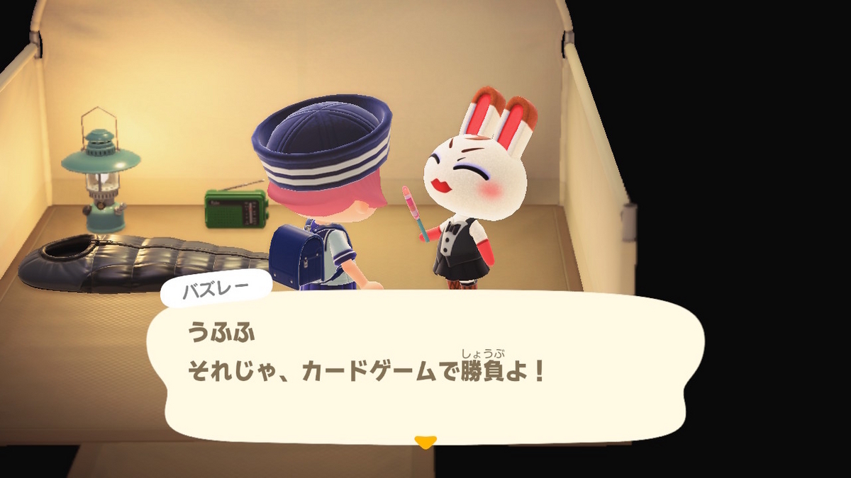 ニンテンドースイッチ あつまれどうぶつの森 キャンプ場 60回目の画像