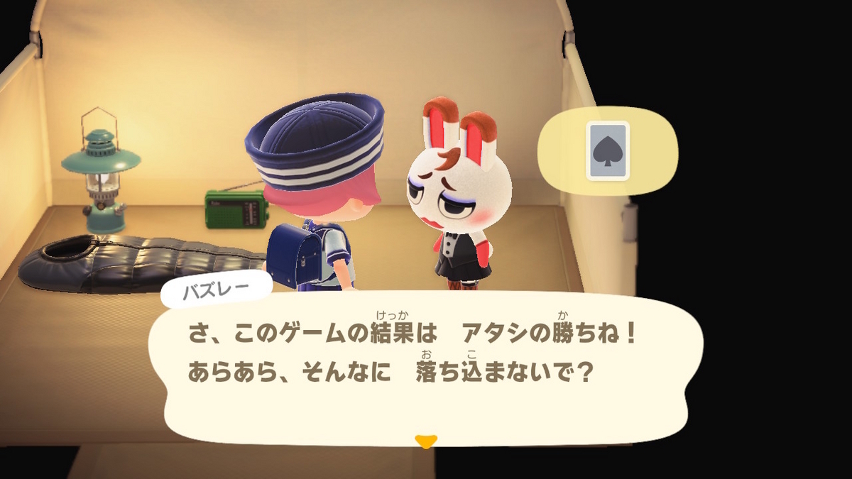 ニンテンドースイッチ あつまれどうぶつの森 キャンプ場 60回目の画像