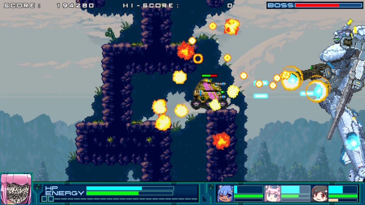 ニンテンドースイッチ 爆裂武装バルビークル 体験版プレイしてみました！！の画像