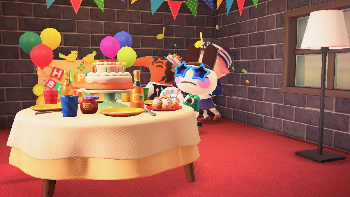 あつまれ どうぶつの森 アントニオさんのお誕生日会！！の画像