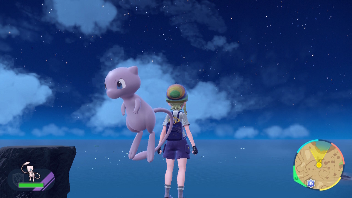 ポケモンsv 幻のポケモン（ミュウ）をもらう‥(;´∀｀)の画像