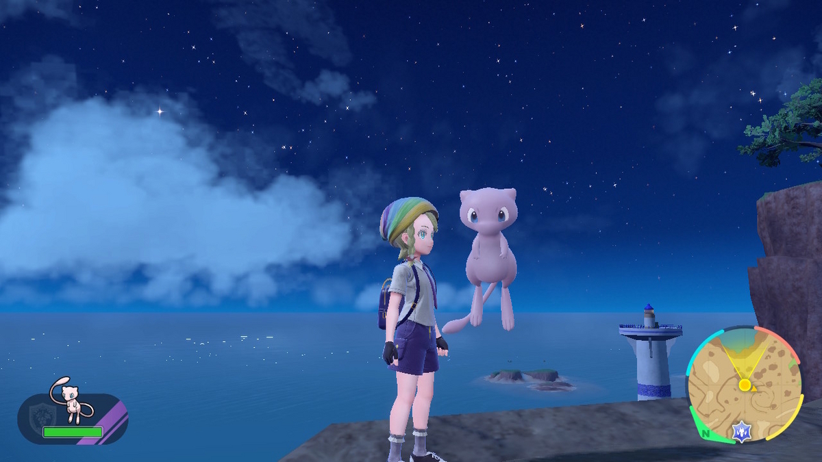 ポケモンsv 幻のポケモン（ミュウ）をもらう‥(;´∀｀)の画像