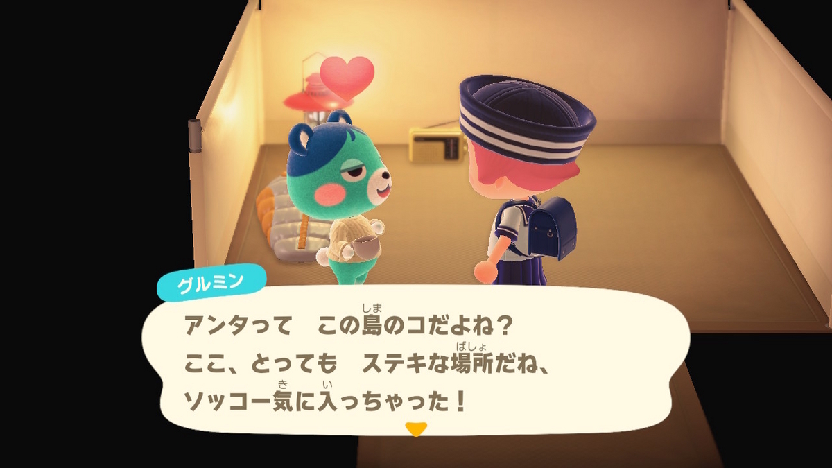 ニンテンドースイッチ あつまれどうぶつの森 キャンプ場 63回目の画像