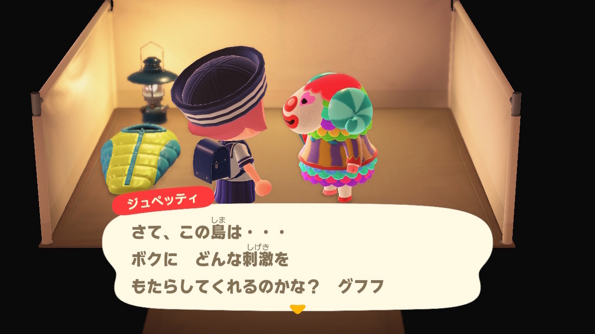 ニンテンドースイッチ あつまれどうぶつの森 キャンプ場 65回目の画像