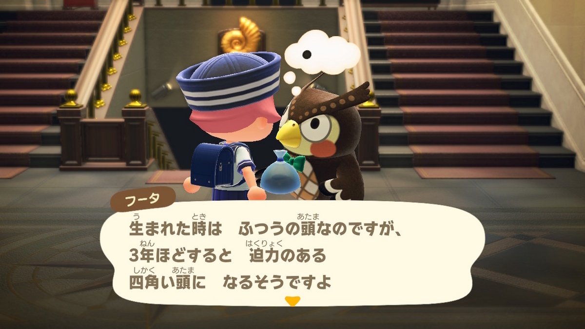 あつまれ どうぶつの森　ランチュウを釣り上げました！！の画像