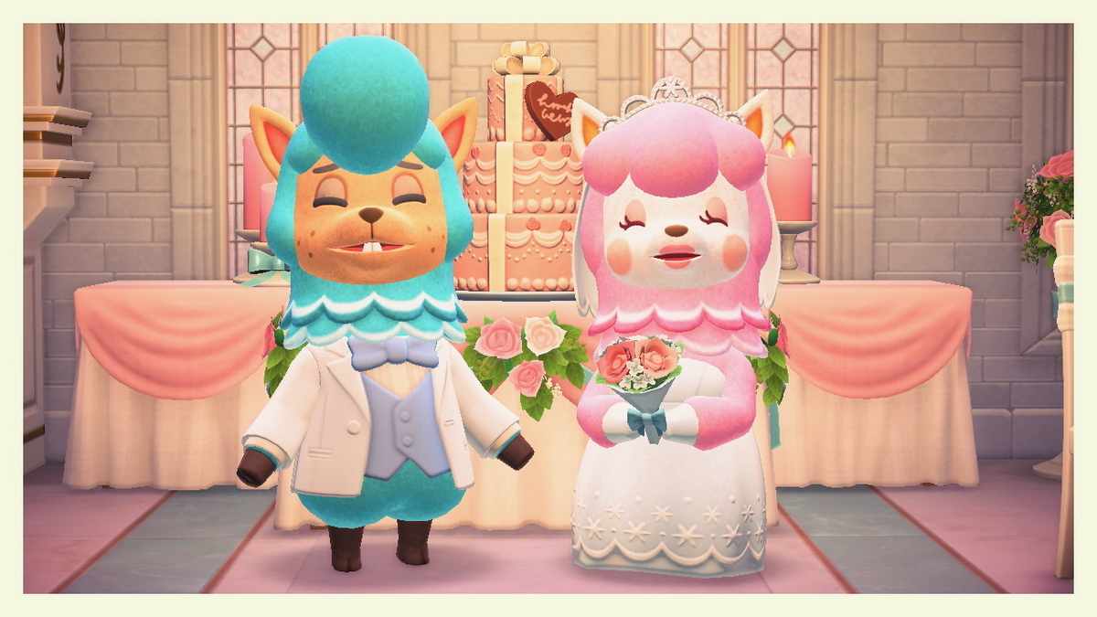 あつまれ どうぶつの森 強制参加の地獄の結婚式!?の画像