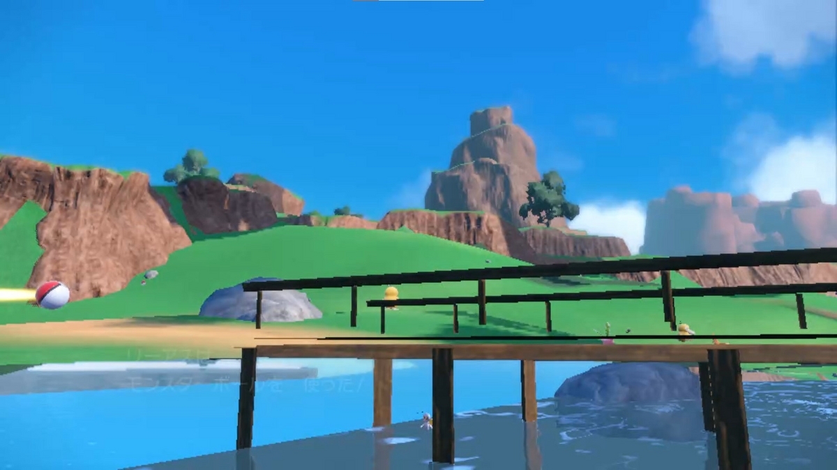 ポケモンsv 初期の頃にあった表示数オーバーで画面がめちゃくちゃになる‥の画像