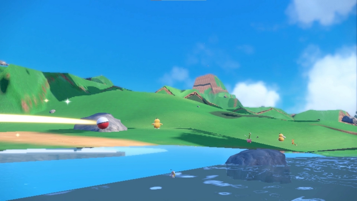 ポケモンsv 初期の頃にあった表示数オーバーで画面がめちゃくちゃになる‥の画像