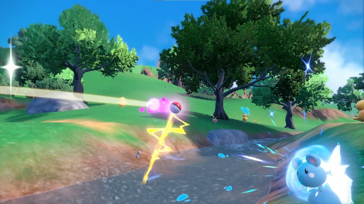 ポケモンsv 初期の頃にあった表示数オーバーで画面がめちゃくちゃになる‥の画像