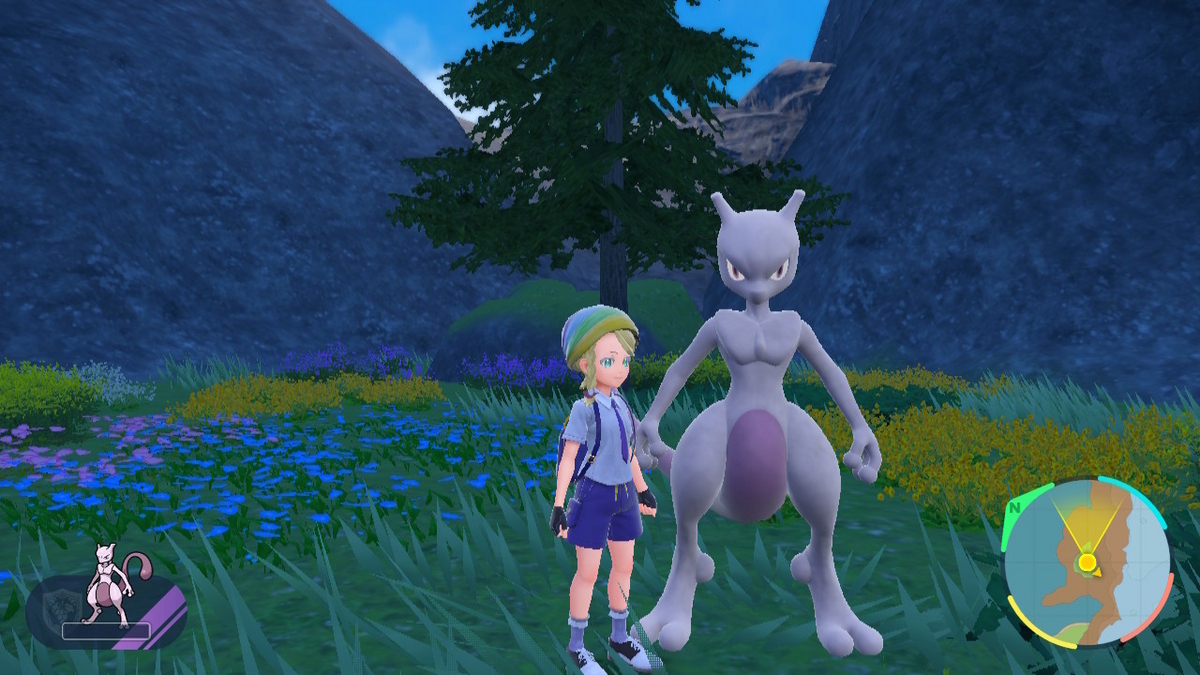 ポケモンsv テラレイドバトル さいきょう ミュウツーは仲間が居ないと倒せない!!の画像