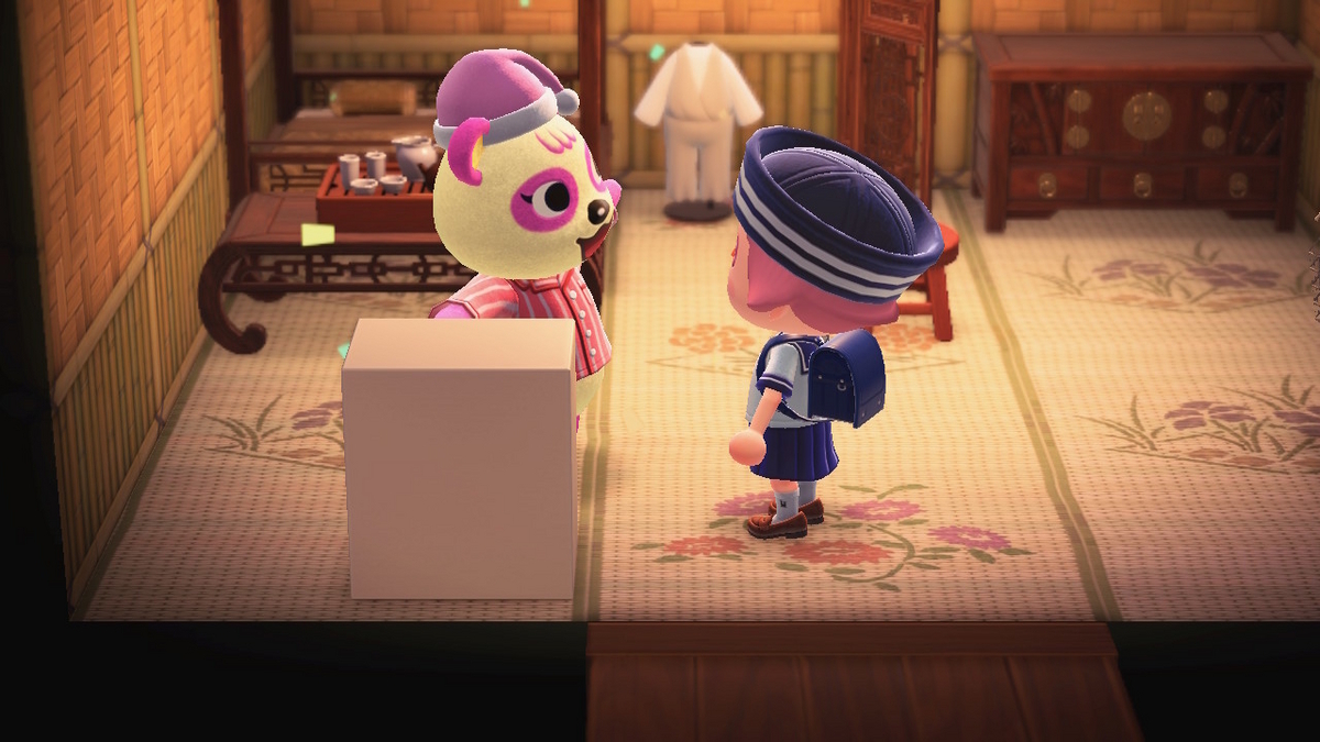 あつまれ どうぶつの森 サイバーパンダついに風邪をひく‥( ﾟДﾟ)の画像