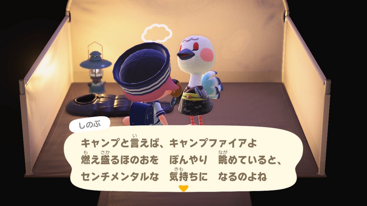 ニンテンドースイッチ あつまれどうぶつの森 キャンプ場 67回目の画像