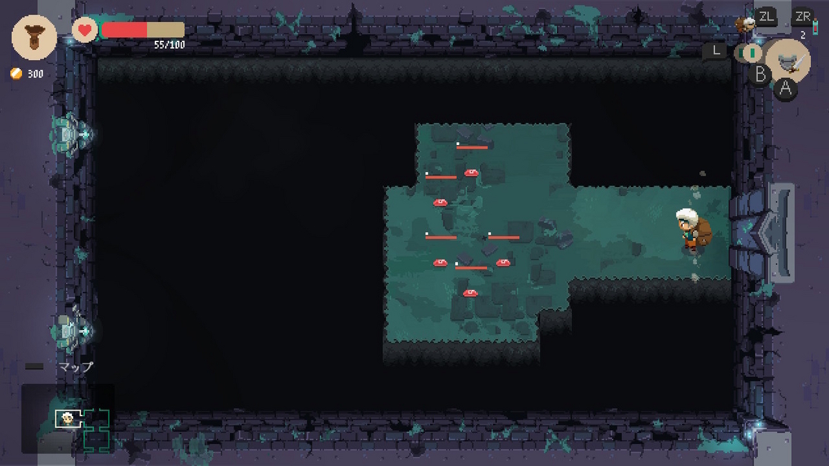 ニンテンドースイッチ ムーンライター 店主と勇者の冒険プレイしてみました！！の画像