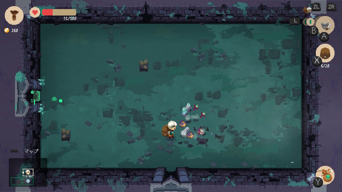 ニンテンドースイッチ ムーンライター 店主と勇者の冒険プレイしてみました！！の画像