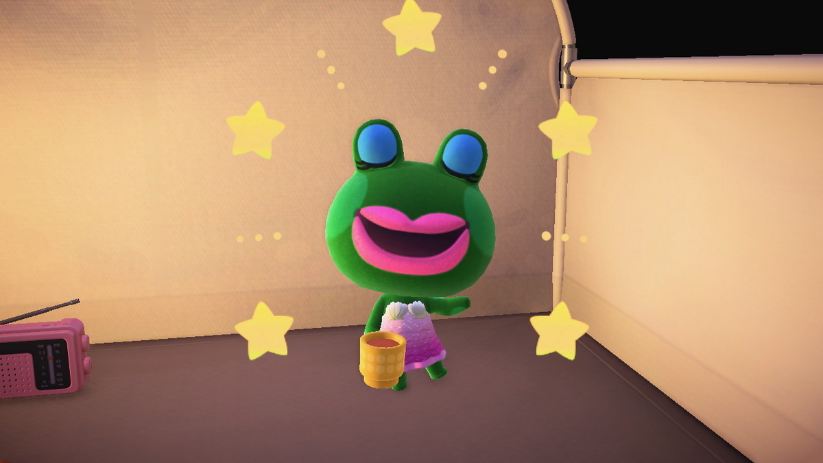 ニンテンドースイッチ あつまれどうぶつの森 キャンプ場 68回目の画像