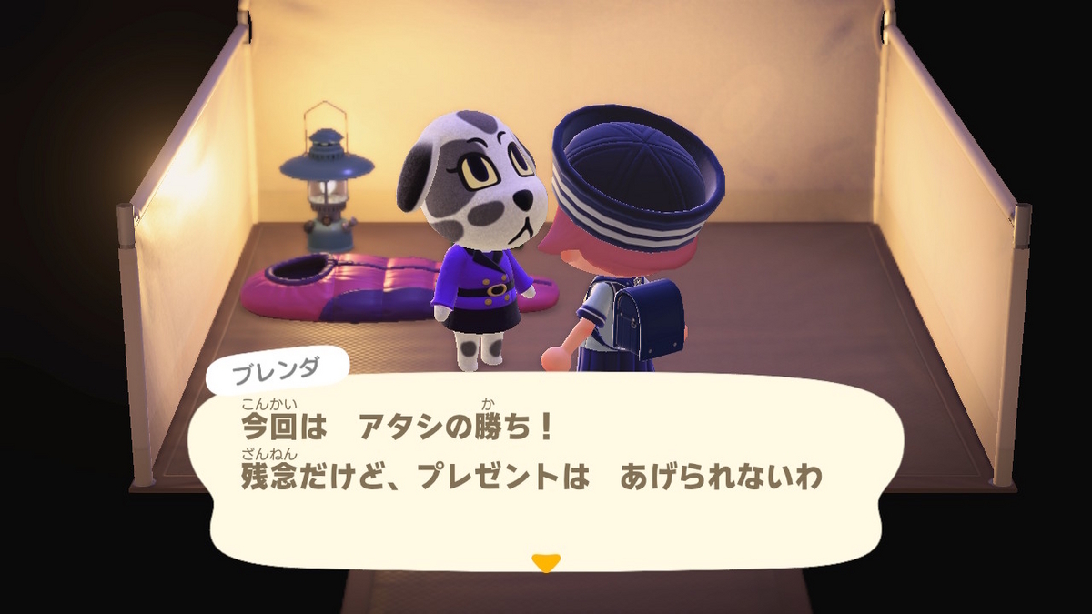 ニンテンドースイッチ あつまれどうぶつの森 キャンプ場 69回目の画像