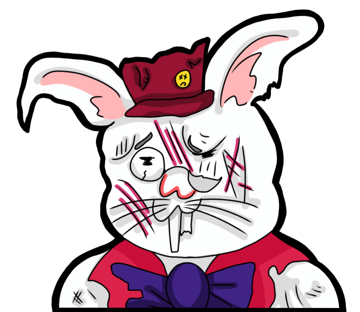 ふしぎな国でのにゃリスのLINEスタンプ６個目の宣伝です！！の画像