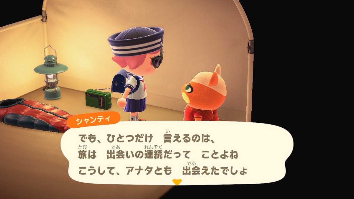 ニンテンドースイッチ あつまれどうぶつの森 キャンプ場 72回目の画像