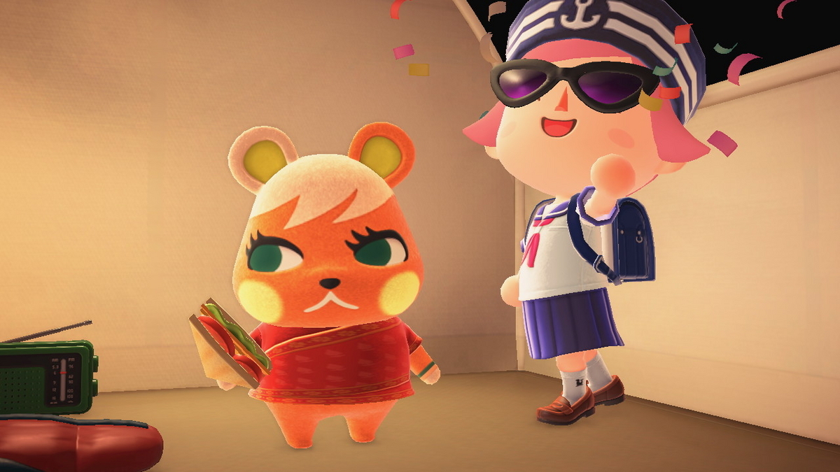 ニンテンドースイッチ あつまれどうぶつの森 キャンプ場 72回目の画像