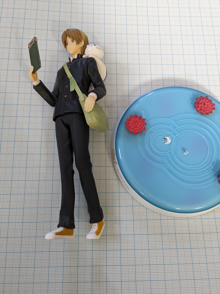 フィギュアと台座のつなぎが割れたので修復してみました(; ・`д