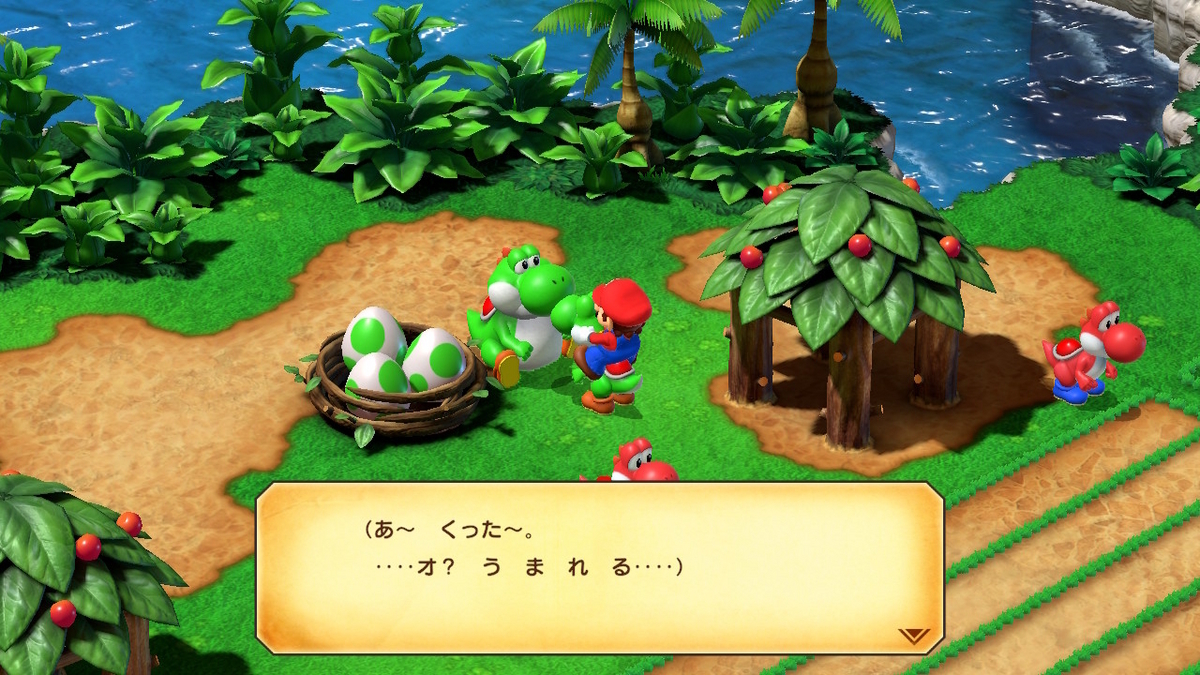 Nintendo Switch スーパーマリオRPG でぶヨッシーと【レッド