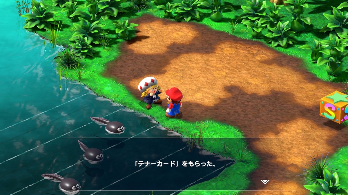 Nintendo Switch スーパーマリオRPG テナーカードのメロディの画像