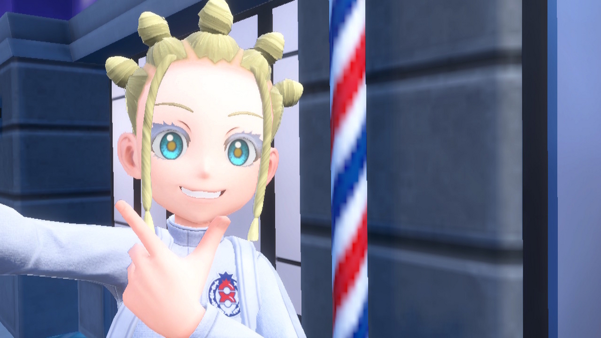ポケモンsv DLC【ゼロの秘宝 後編藍の円盤】で追加された髪型の画像