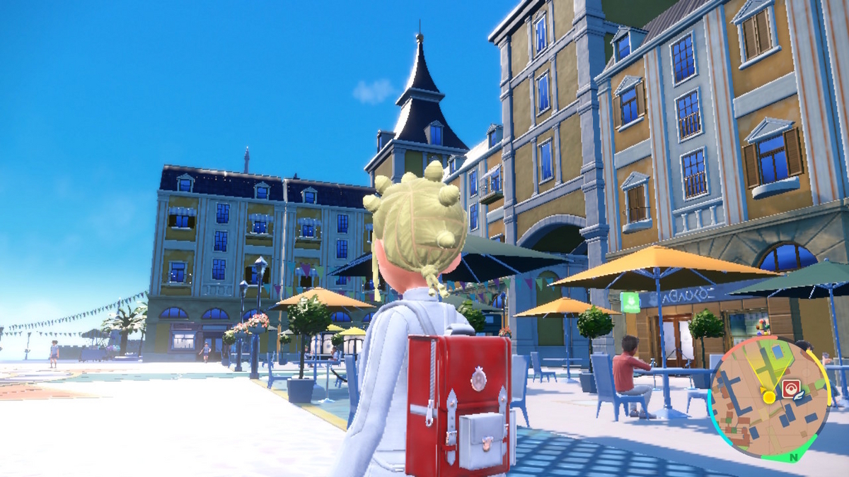 ポケモンsv DLC【ゼロの秘宝 後編藍の円盤】で追加された髪型の画像