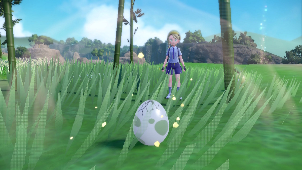 ポケモンsv ゼロの秘宝 前編・碧の仮面11ページ（ジニア先生からもらったタマゴが孵化した！？）の画像