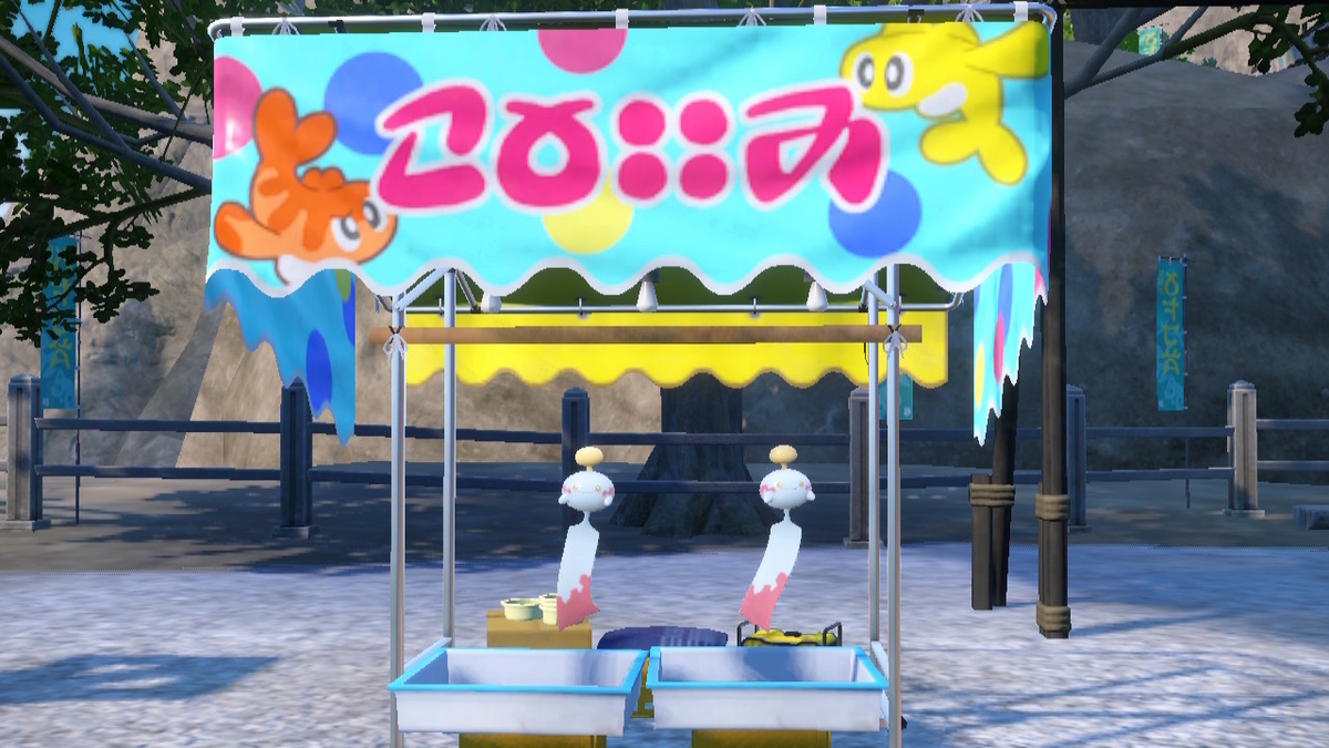 ポケモンsv ゼロの秘宝 前編・碧の仮面12ページ(2つ目の看板とお祭り会場!)の画像