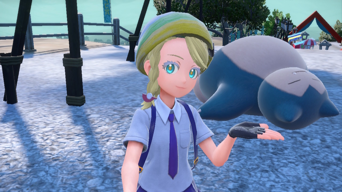 ポケモンsv ゼロの秘宝 前編・碧の仮面12ページ(2つ目の看板とお祭り会場!)の画像