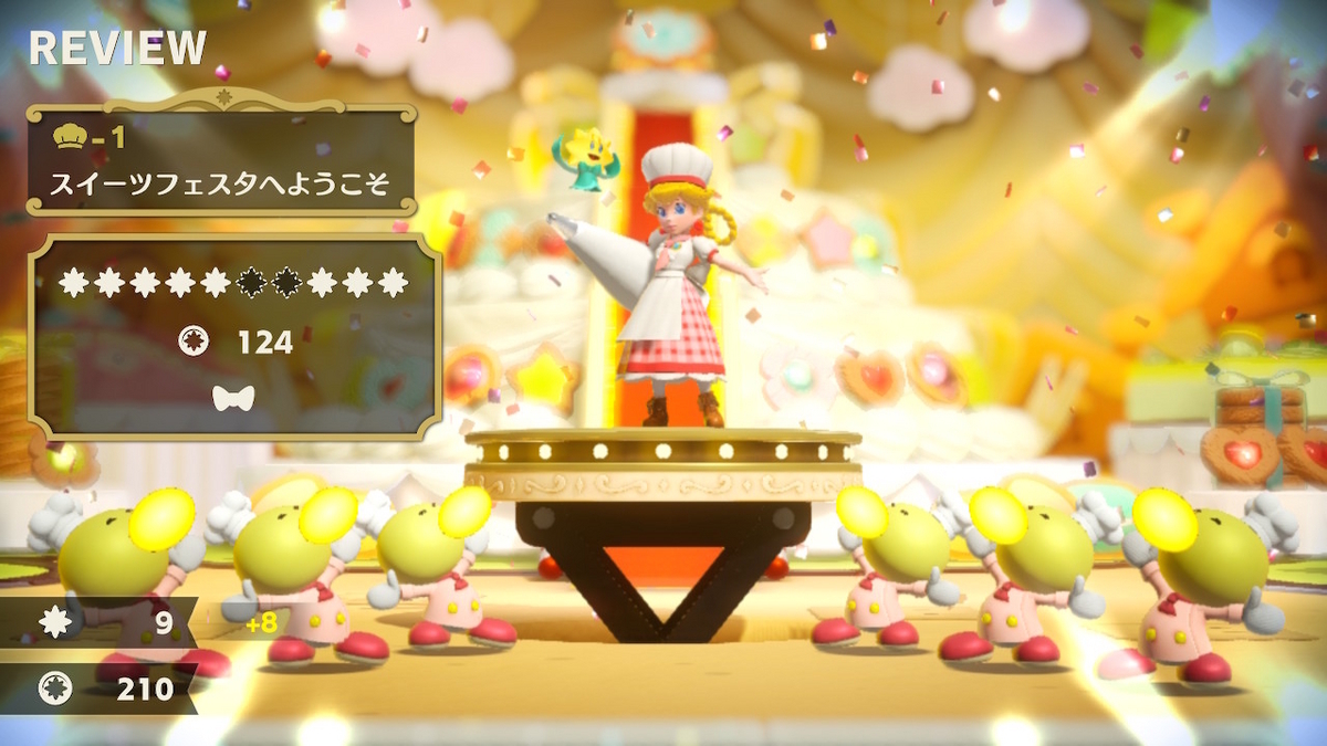 Nintendo Switchソフト【プリンセスピーチ Showtime!】体験版やってみました!!の画像