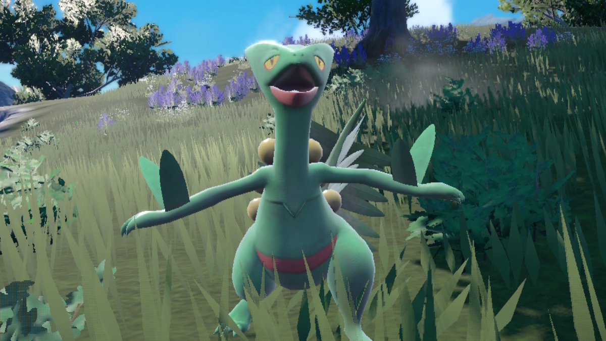ポケモンsv テラレイドバトル さいきょう ジュカインVSマリルリの画像