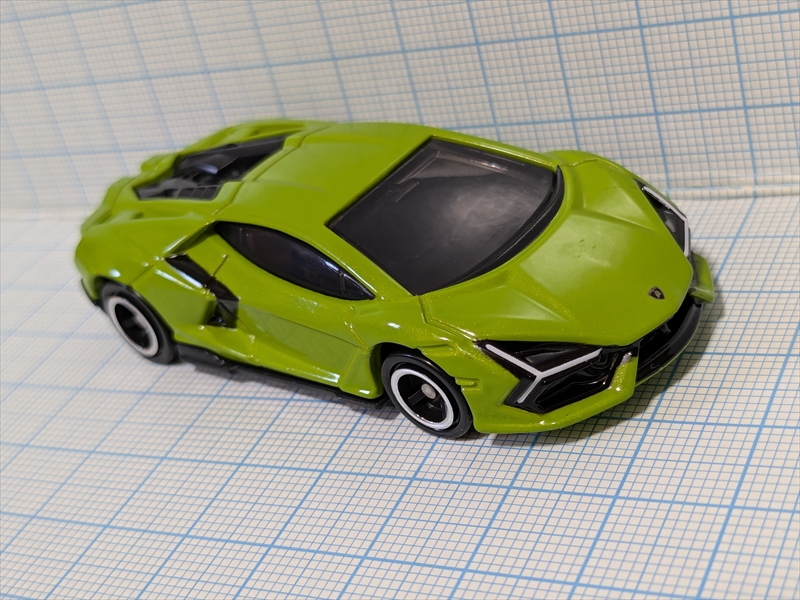 （レビュー）トミカ No.107 ランボルギーニ レヴエルト（初回特別仕様）の画像