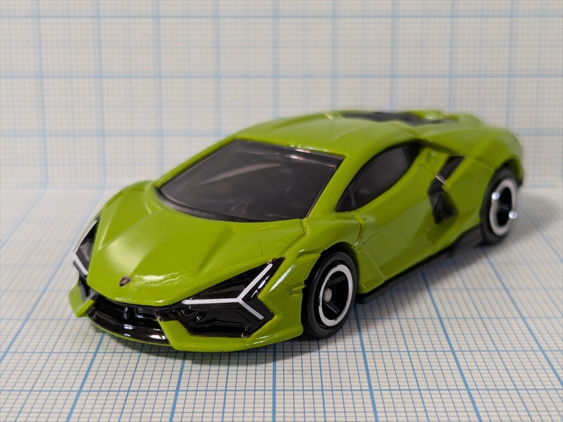 （レビュー）トミカ No.107 ランボルギーニ レヴエルト（初回特別仕様）の画像