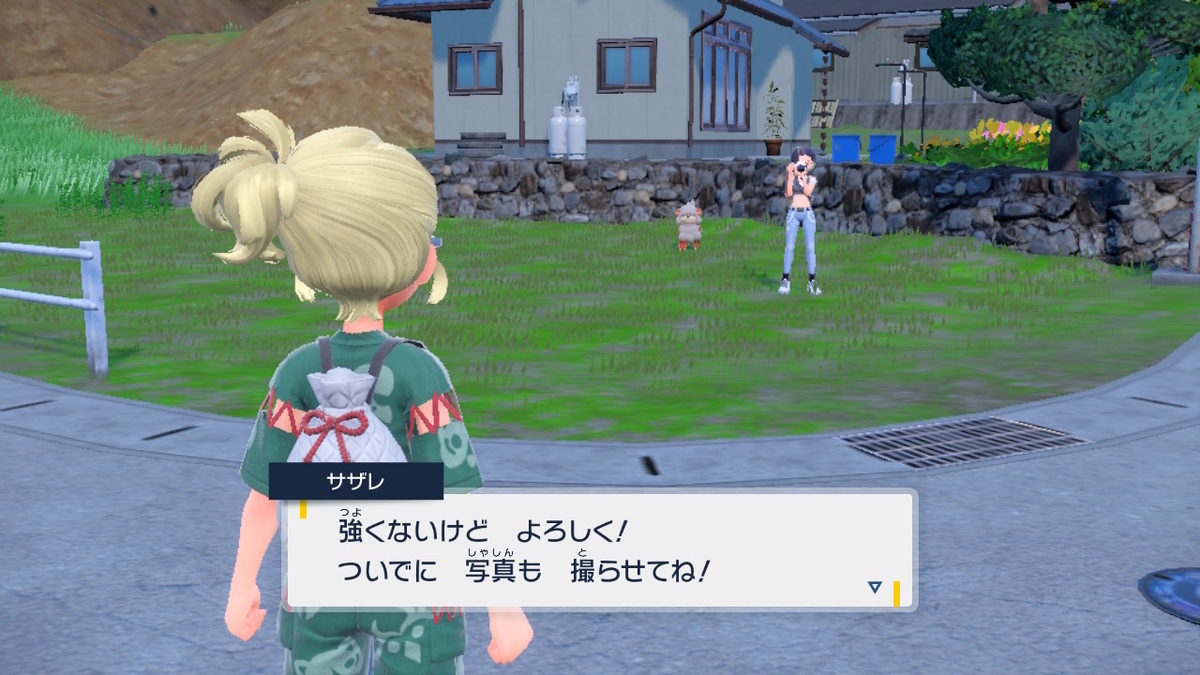 ポケモンsv碧の仮面【サザレと追うガチグマ見つけ隊】1ページの画像