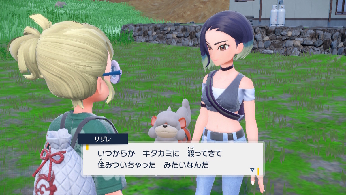 ポケモンsv碧の仮面【サザレと追うガチグマ見つけ隊】1ページの画像