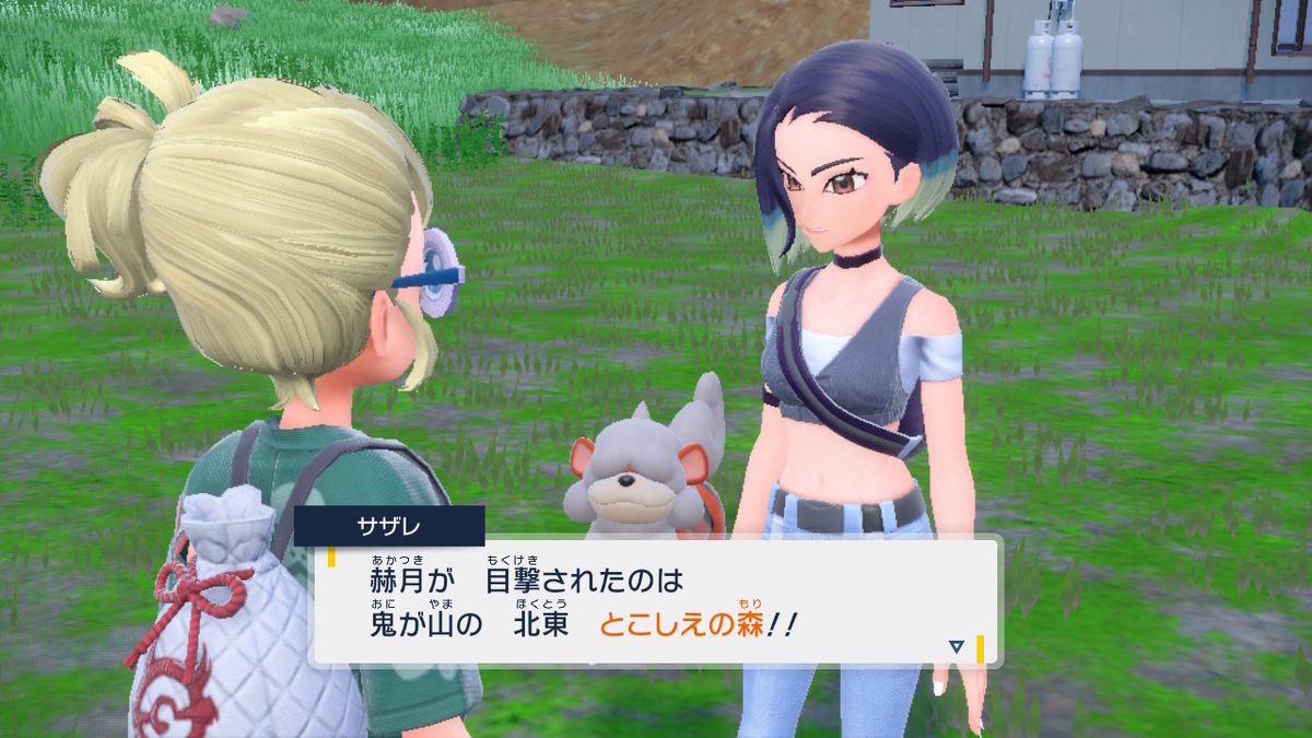 ポケモンsv碧の仮面【サザレと追うガチグマ見つけ隊】1ページの画像