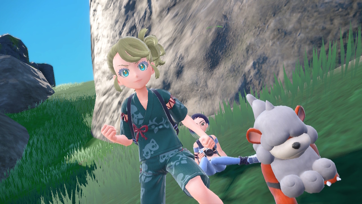ポケモンsv碧の仮面【サザレと追うガチグマ赫月 見つけ隊】2ページの画像