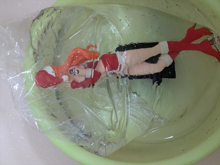 中古で買った汚れていたフィギュアをクリーニングしてみた！！の画像