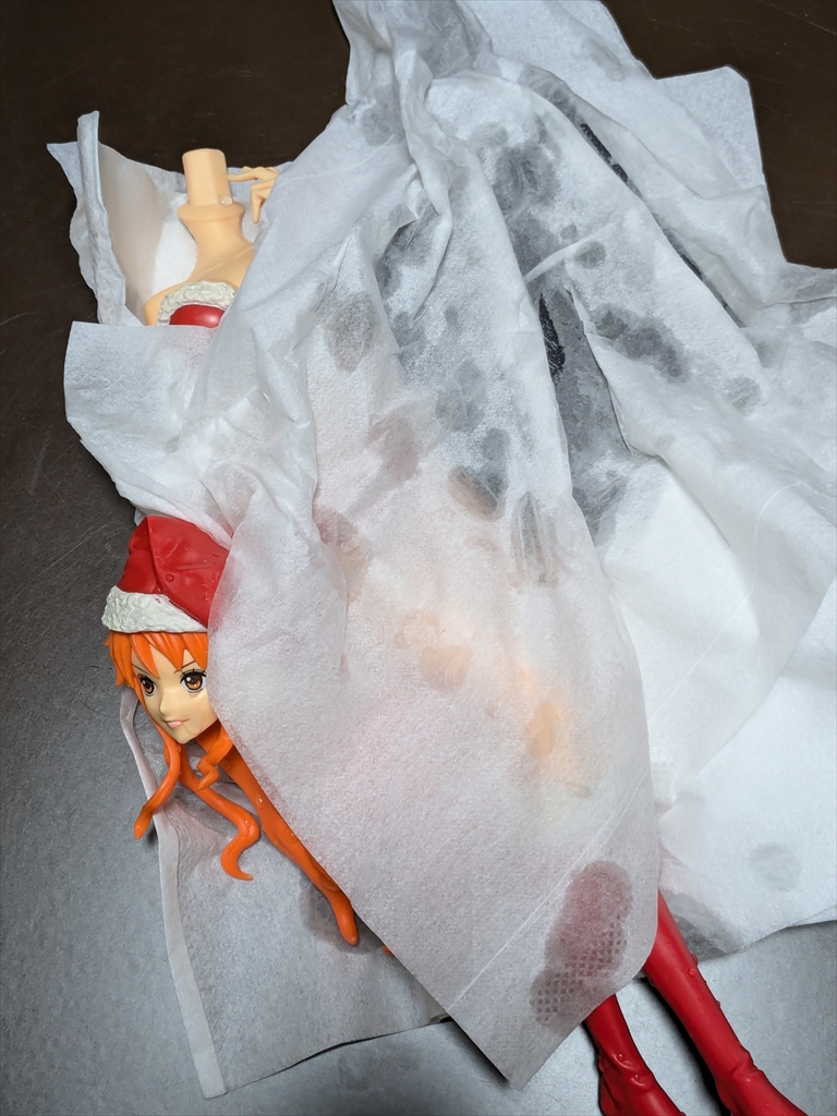 中古で買った汚れていたフィギュアをクリーニングしてみた！！の画像