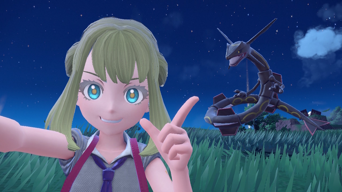 ポケモンsv テラレイドバトル さいきょうじゃない黒いレックウザは、誰でも捕まえられる!!の画像